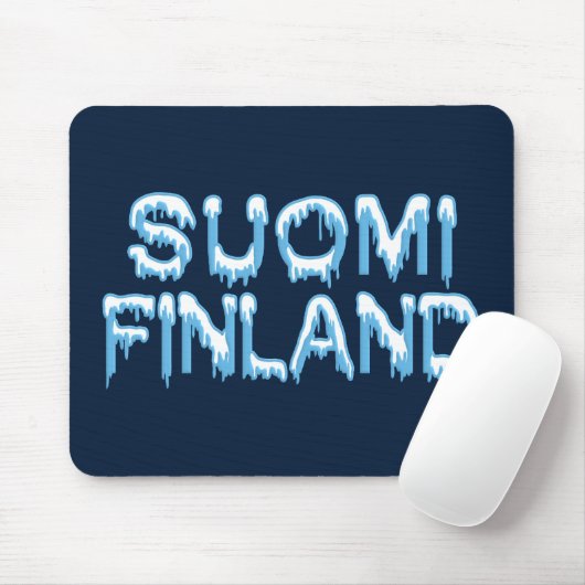 Snowy Finland mousepad Muismat (Met muis)