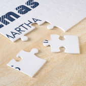 Snowy Fir Bomen Jigsaw puzzel (Zijkant)