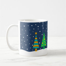 Snowy Fir Trees Mok