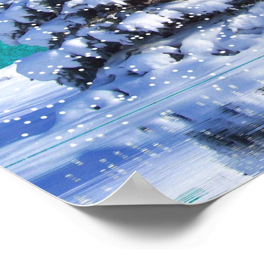 Snowy Flurry Poster (Hoek)