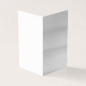 Snowy Folded Kaart (Buitenkant)