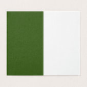 Snowy Folded Kaart (Binnenkant ongevouwen)