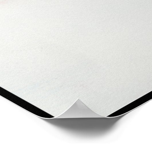 "Snowy Footstep" Poster (Hoek)