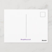 Snowy Forest Briefkaart (Achterkant)