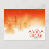 Snowy Forest Briefkaart (Voorkant)