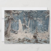 Snowy Forest Kaart (Voorkant)