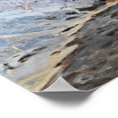 Snowy Forest Landscape, Walter Moras Poster (Hoek)