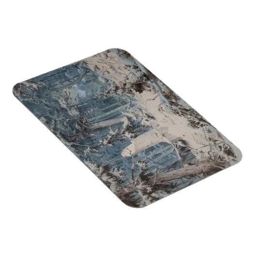 Snowy Forest Magneet (Rechterzijde)