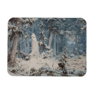 Snowy Forest Magneet