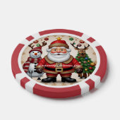 "Snowy Forest" Poker Chips (Enkel)