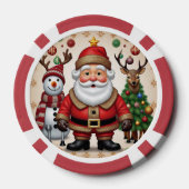 "Snowy Forest" Poker Chips (Achterkant)