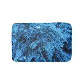 Snowy Forest Spruce Branches Badmat (Voorkant)