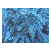 Snowy Forest Spruce Branches Tafelkleed (Voorkant (Horizontaal))