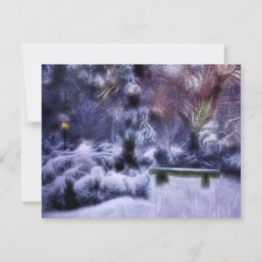 Snowy Forest Winter Wonderland (Voorkant)