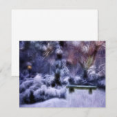 Snowy Forest Winter Wonderland (Voorkant / Achterkant)