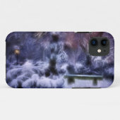 Snowy Forest Winter Wonderland Case-Mate iPhone Case (Achterkant (horizontaal))