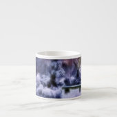 Snowy Forest Winter Wonderland Espresso Kop (Voorkant)