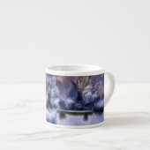 Snowy Forest Winter Wonderland Espresso Kop (Voorkant rechts)