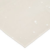 Snowy Forest Winter Woodland Christmas Bunny Bird Tafelkleed (Gekanteld)