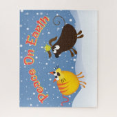 Snowy Fun Puzzle Legpuzzel (Verticaal)