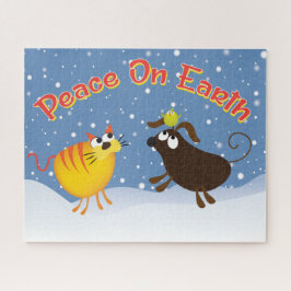 Snowy Fun Puzzle Legpuzzel