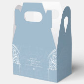 Snowy Gothic Winter Sprookjeskerstfeest Bedankdoosjes (Open)