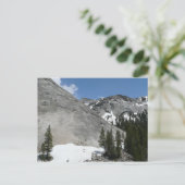 Snowy Granite Domes I in Yosemite National Park Briefkaart (Staand voorkant)