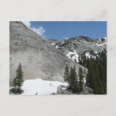 Snowy Granite Domes I in Yosemite National Park Briefkaart (Voorkant)