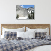 Snowy Granite Domes I in Yosemite National Park Canvas Afdruk (Insitu (Slaapkamer))