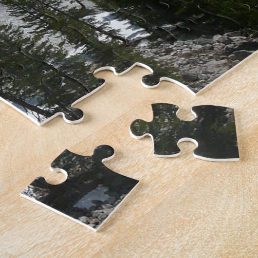 Snowy Granite Domes I in Yosemite National Park Legpuzzel (Zijkant)