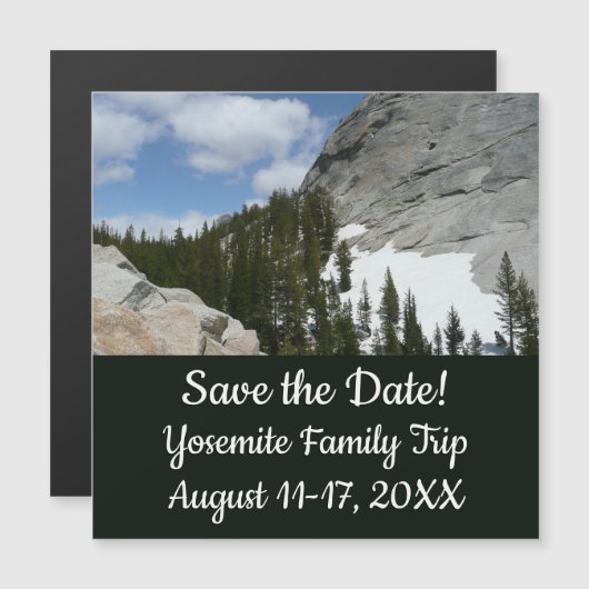 Snowy Granite Domes II Nationaal Park Yosemite (Voorkant / Achterkant)