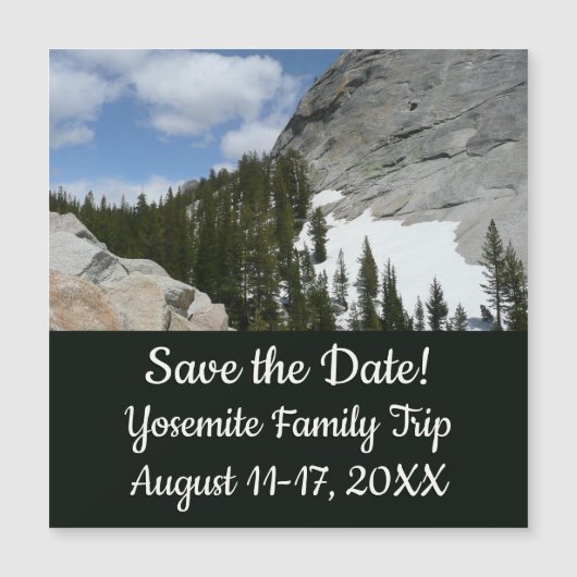 Snowy Granite Domes II Nationaal Park Yosemite (Voorkant)