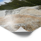 Snowy Granite Domes II Nationaal Park Yosemite Foto Afdruk (Hoek)