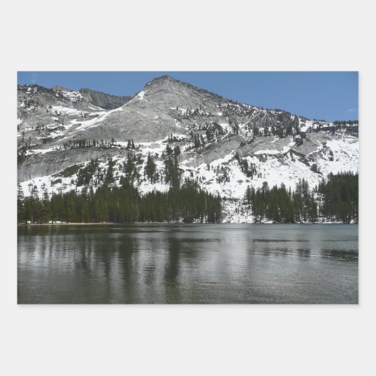 Snowy Granite Domes II Nationaal Park Yosemite Inpakpapier Vel (Voorkant 3)