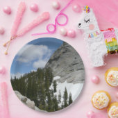 Snowy Granite Domes II Nationaal Park Yosemite Papieren Bordje (Feest)