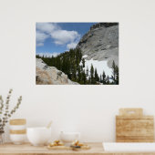 Snowy Granite Domes II Nationaal Park Yosemite Poster (Keuken)