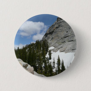 Snowy Granite Domes II Nationaal Park Yosemite Ronde Button 5,7 Cm