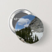 Snowy Granite Domes II Nationaal Park Yosemite Ronde Button 5,7 Cm (Voorkant /achterkant)