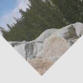 Snowy Granite Domes II Nationaal Park Yosemite Tissuepapier (Detail)