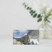 Snowy Granite Domes II Nationaal Park Yosemite Visitekaartje (Staand voorkant)