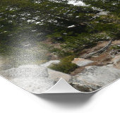 Snowy Granite Domes Panorama in Yosemite Foto Afdruk (Hoek)