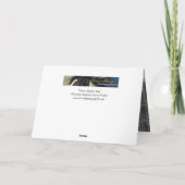 Snowy Gypsy Horses Run Horse Wenskaart Kaart (Achterkant)