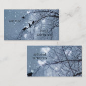 Snowy Hearts Visitekaartje (Voorkant / Achterkant)
