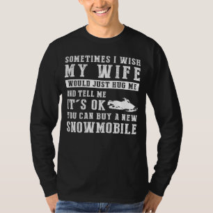 Snowy Hug Fantasies T-shirt: omarmen, aanmoedigen T-shirt
