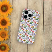 Snowy is eigenaar van tulpen en zonnebloemen Case-Mate iPhone case