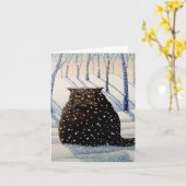 Snowy Kaart (Gele Bloem)