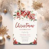 Snowy Kantoor Corporate Kerstfeest viering Kaart