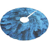 Snowy Kerstbos Kerstboom Rok (Gekanteld)