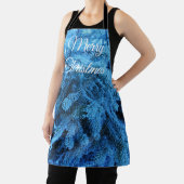 Snowy Kerstbos Schort (Insitu)