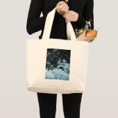 Snowy Kerstmis in New York City  Grote Tote Bag (Voorkant (product))